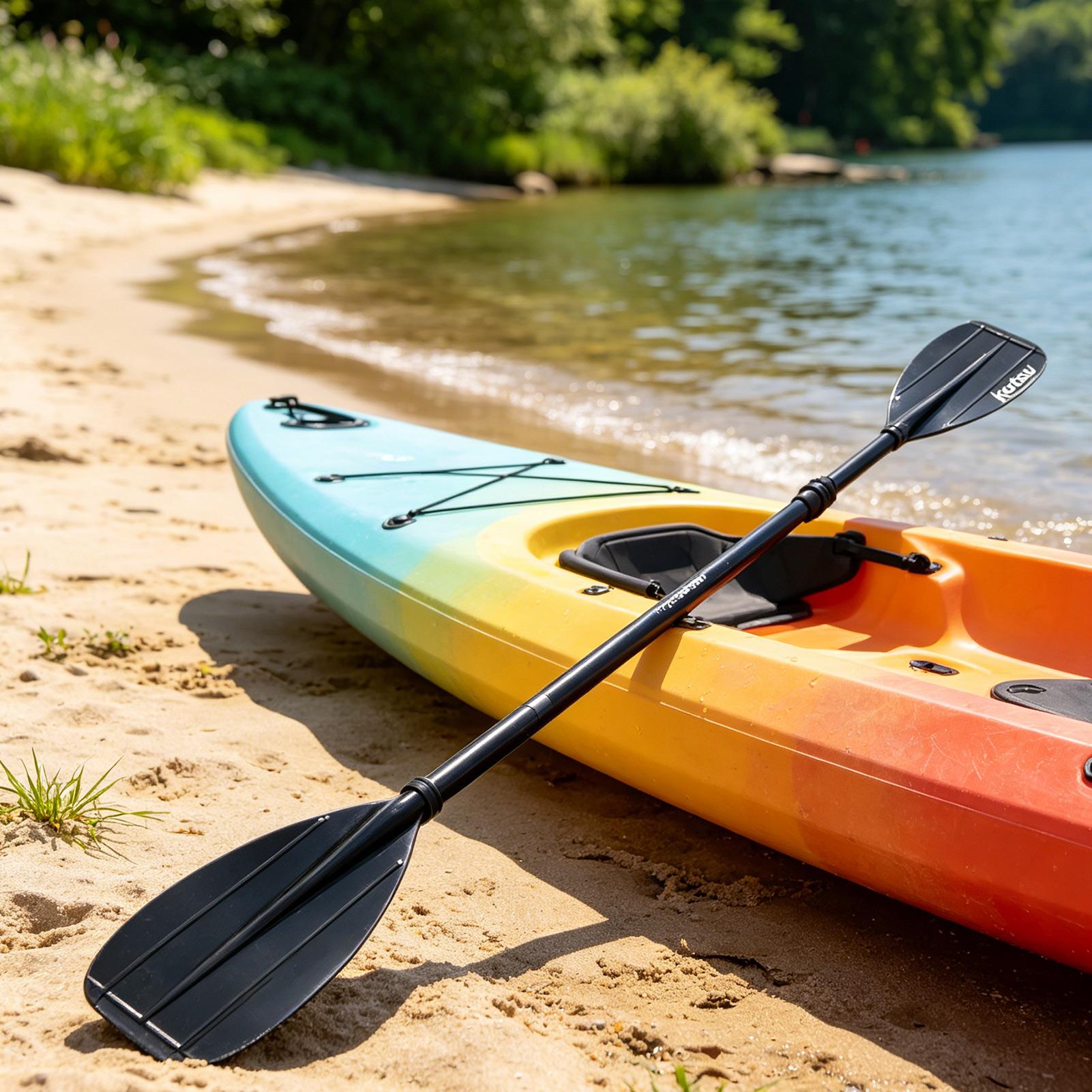 Fishing Boat Paddle - Двухсекционное весло из углеродного волокна для