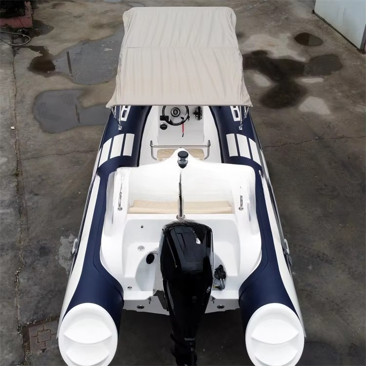 Синяя надувная лодка РИБ 580 и – обзор и цена Fishing Boat Fiberglass